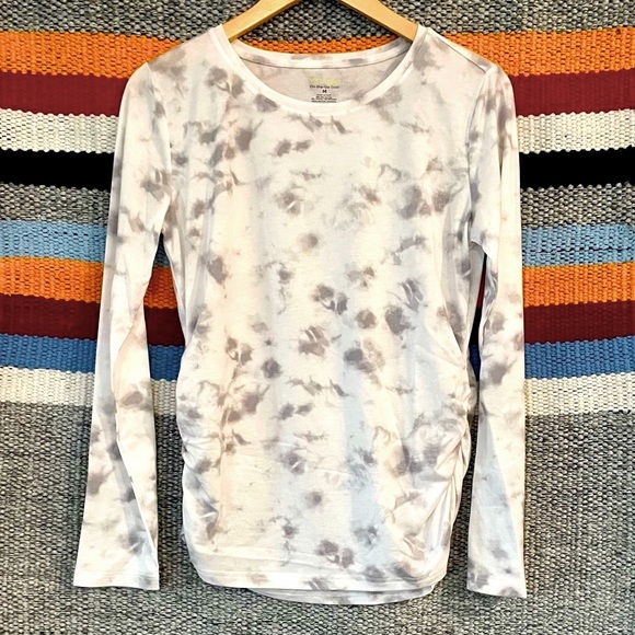 Tek Gear Grey & White Tie Dye Long Sleeve - Picture 3 of 11